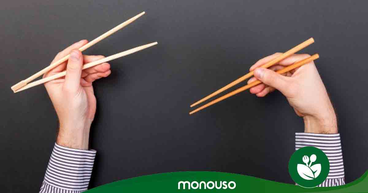 Cómo usar los palillos chinos y lucirte en el sushi